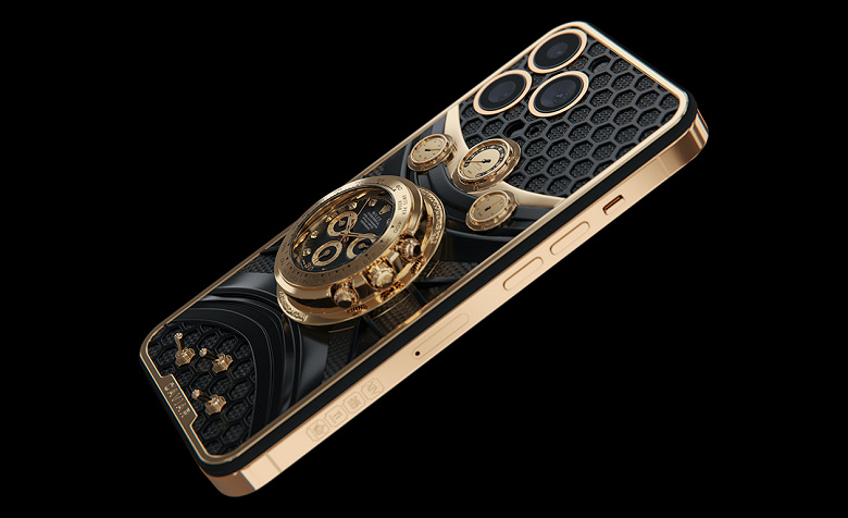 В России представили iPhone 14 Pro Max со встроенными Rolex Daytona. На iPhone 15 Pro Max Daytona можно оформить предзаказ
